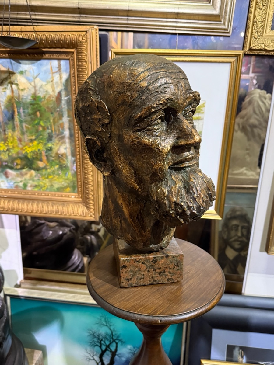 Bearded Man Bust