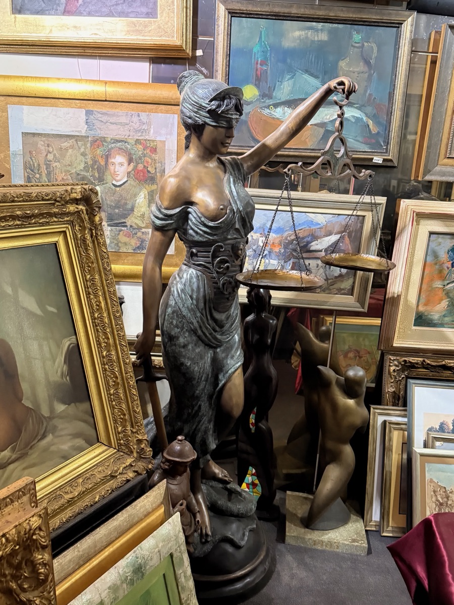 Lady Justice with Scales